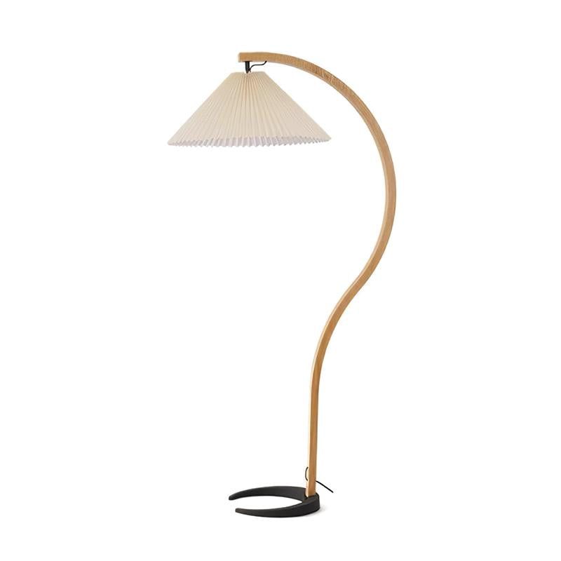 Radilum Caprani Floor Lamp Beech Wood and Linen